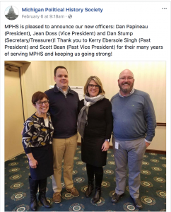 Michigan Political History Society Facebook
